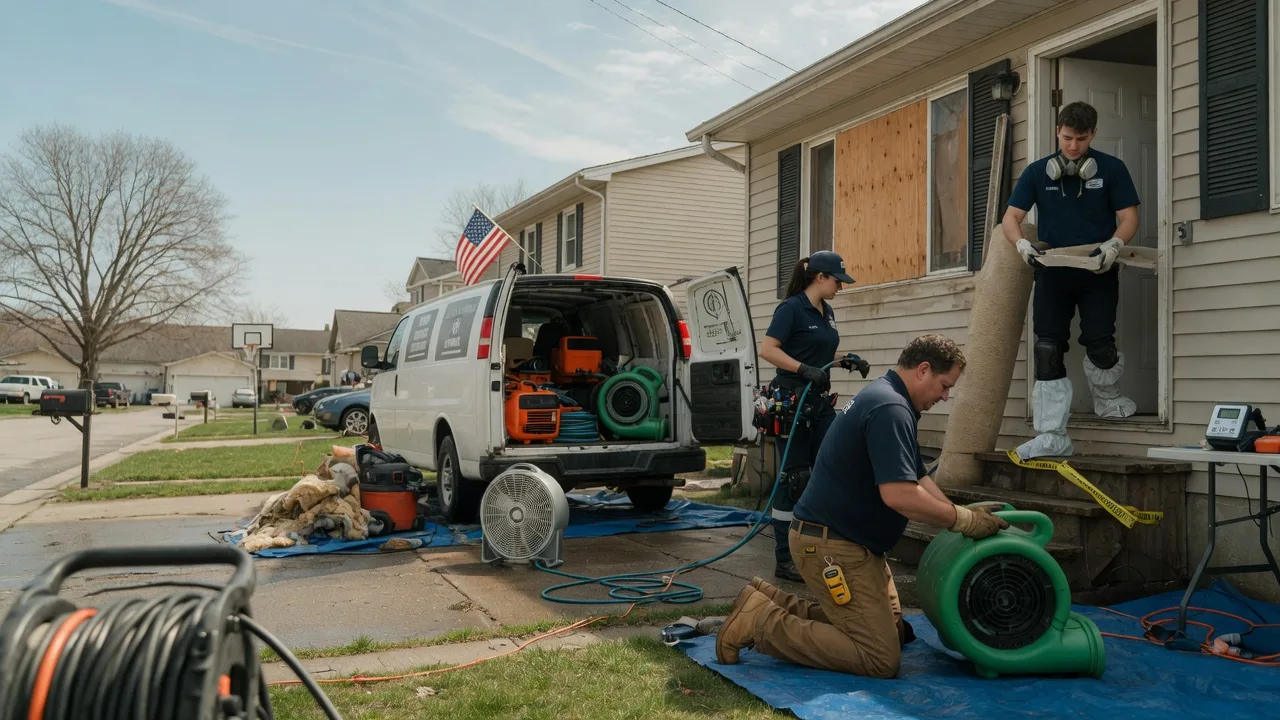 Water Damage Restoration in Charleston, MO near me